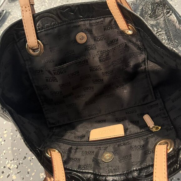 Black Michael Kors large tote bag - Picture 2 of 8